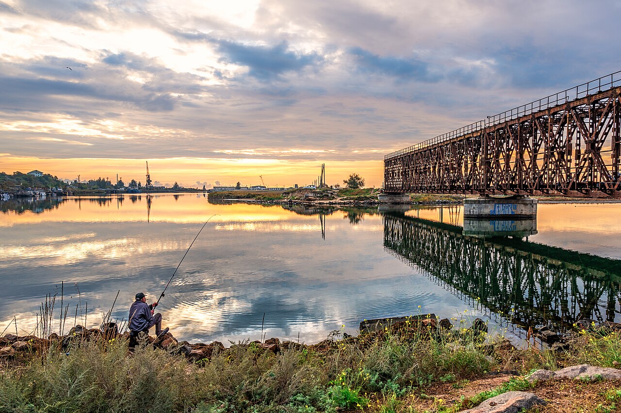 Фото города Геническ